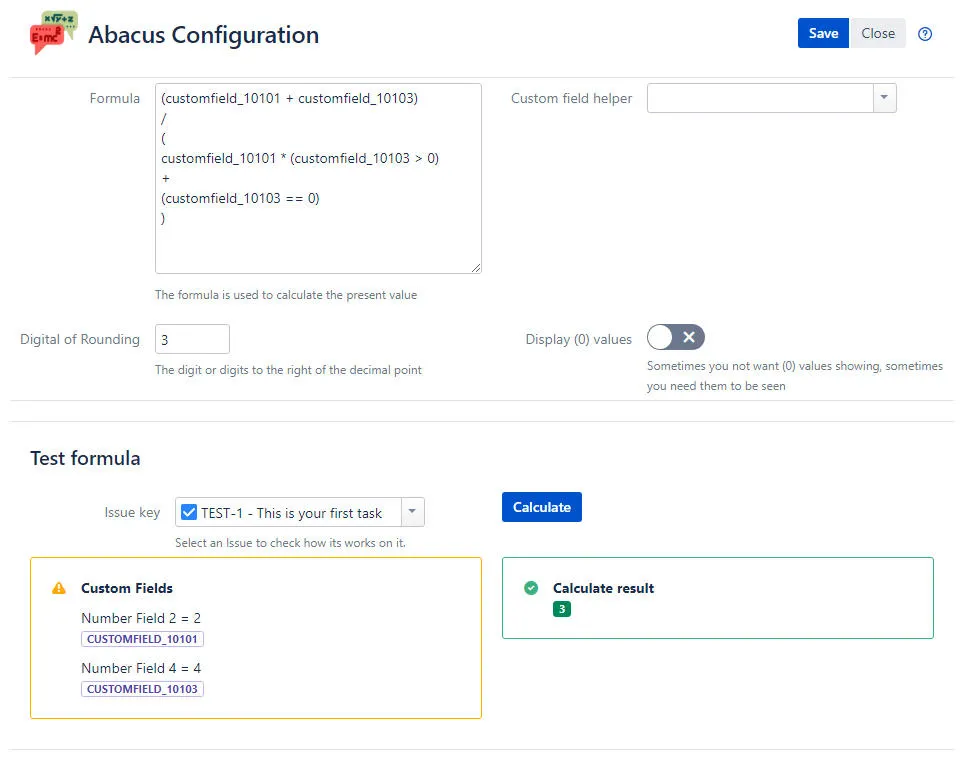 UX Software: Abacus — screenshot from the Atlassian Marketplace listing