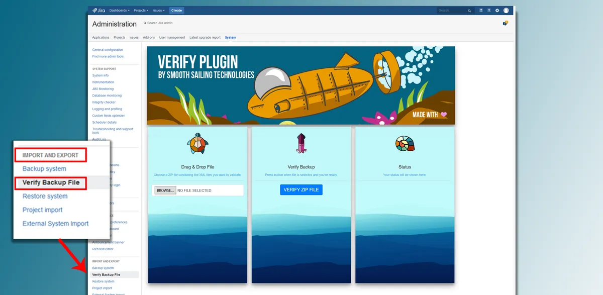 Verify — screenshot from the Atlassian Marketplace listing