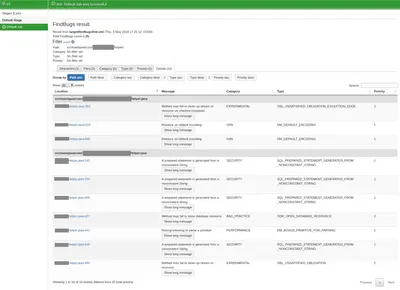 View SpotBugs/FindBugs for Atlassian — screenshot