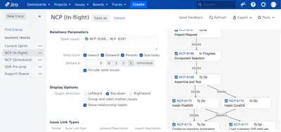 Vivid Trace for Jira for Atlassian — screenshot