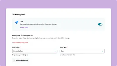 VulnKeep for Jira for Atlassian — screenshot