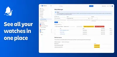 Watch Manager for Atlassian — screenshot