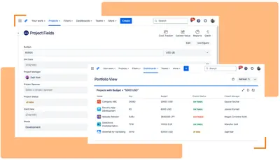 Waterfall for Jira for Atlassian — screenshot