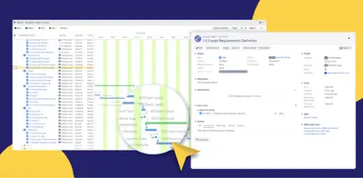 WBS Gantt-Chart for Jira (Enterprise Project Management) for Atlassian — screenshot