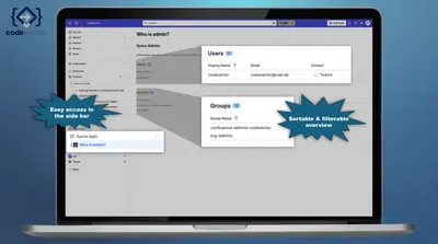 Who is Admin? for Atlassian — screenshot