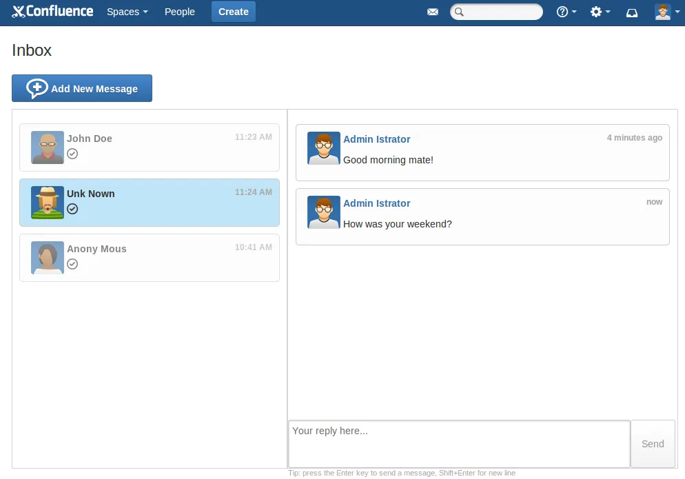 Wikistrat Internal Chat — screenshot from the Atlassian Marketplace listing