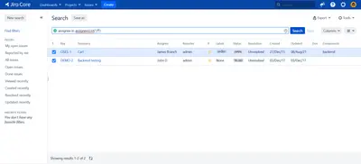 Wildcards Search for Jira for Atlassian — screenshot