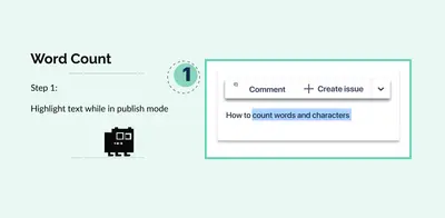 Word Count for Confluence for Atlassian — screenshot