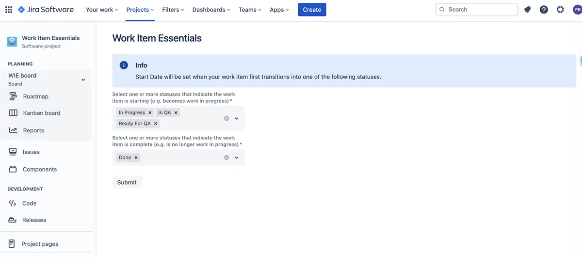 Work Item Essentials — screenshot from the Atlassian Marketplace listing