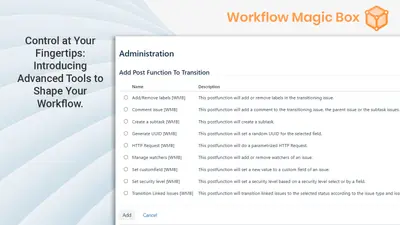 Workflow Magic Box for Atlassian — screenshot