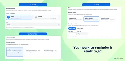 Worklog Reminder for Jira for Atlassian — screenshot