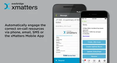 xMatters Actionable IT Alerts for Jira for Atlassian — screenshot