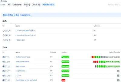 XStudio Integration for Jira Cloud for Atlassian — screenshot
