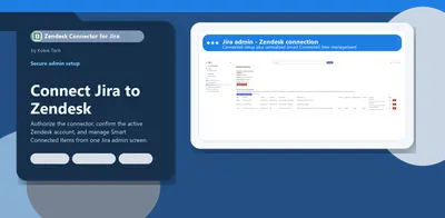 Zendesk Connector for Jira for Atlassian — screenshot