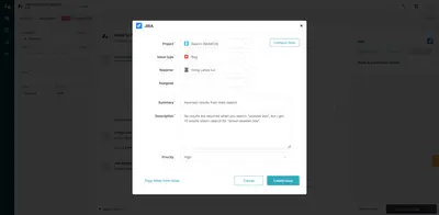 Zendesk Support for Jira for Atlassian — screenshot