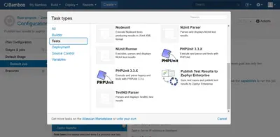 Zephyr Enterprise Add-on for Bamboo for Atlassian — screenshot