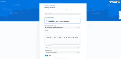 Zilla Access Request for Jira Service Management for Atlassian — screenshot