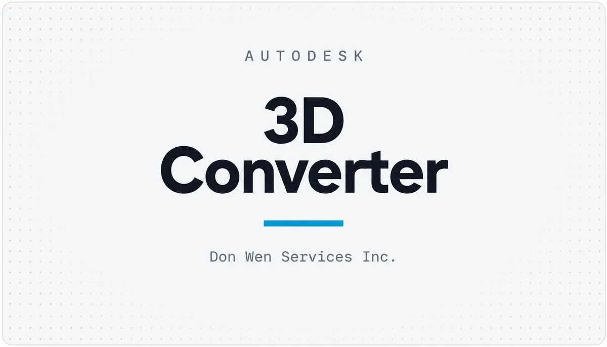 3D Converter — cover image