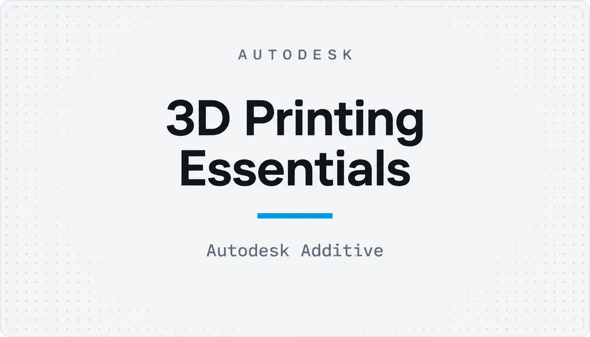 3D Printing Essentials — cover image