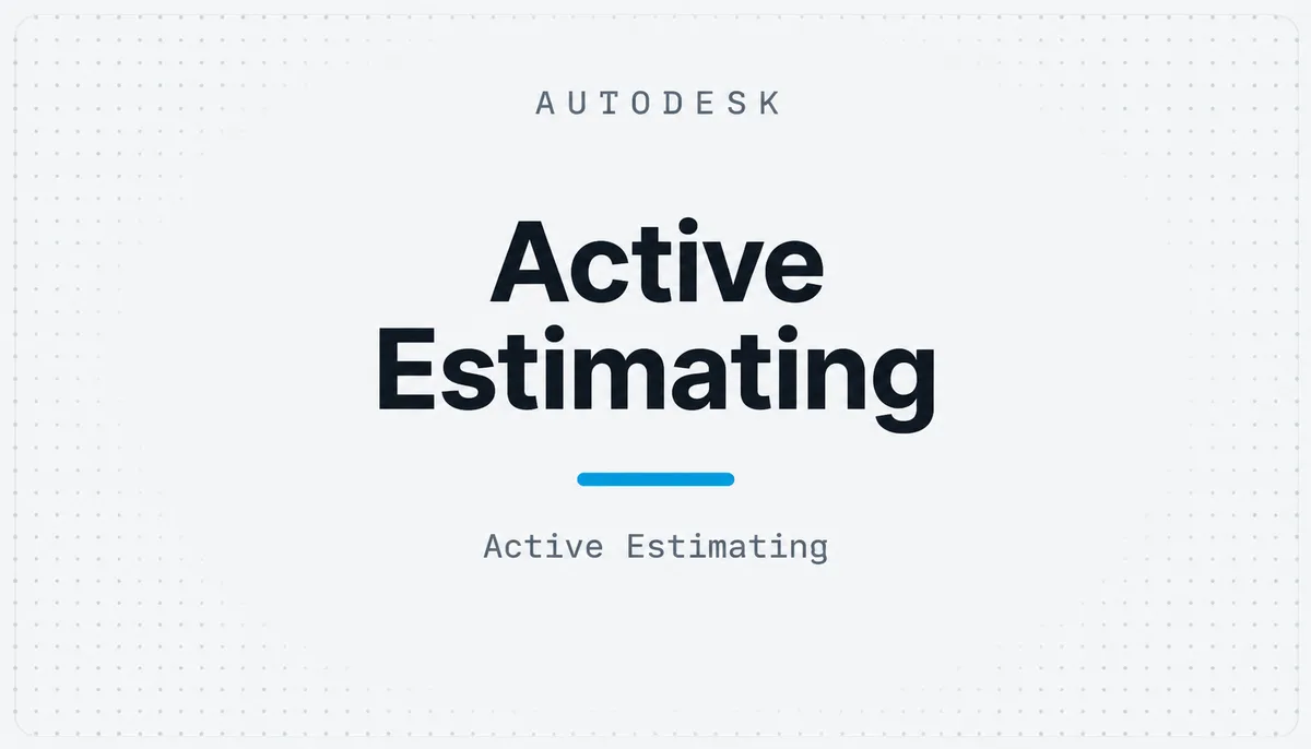 Active Estimating — cover image