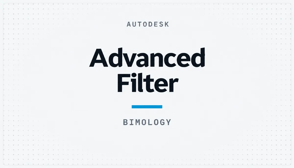Advanced Filter — cover image