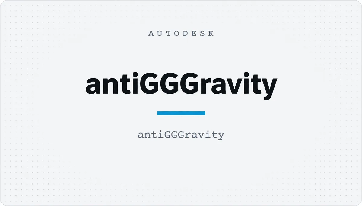 antiGGGravity — cover image