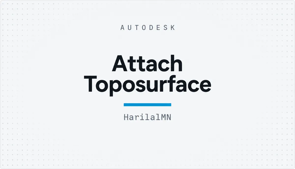 Attach Toposurface — cover image