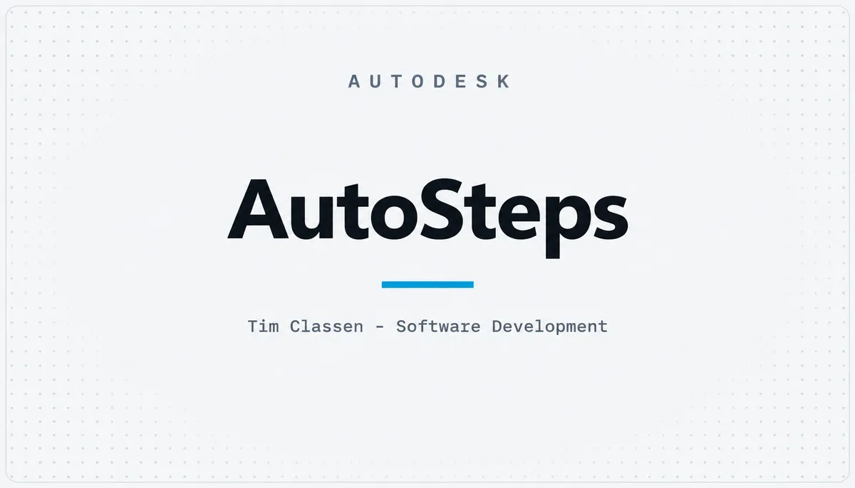AutoSteps — cover image
