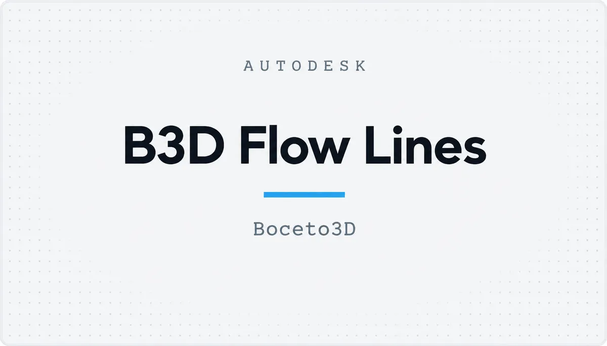 B3D Flow Lines — cover image