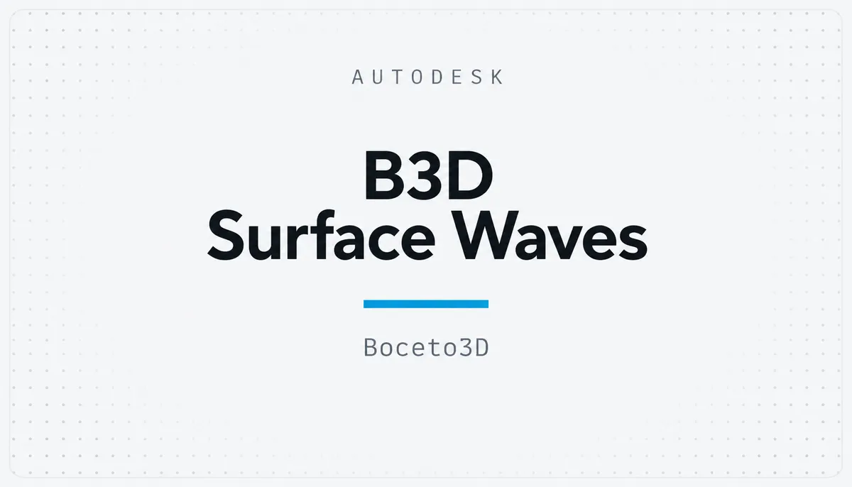B3D Surface Waves — cover image