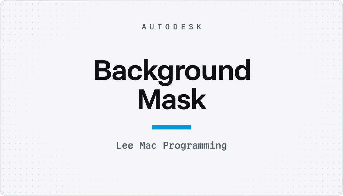 Background Mask — cover image