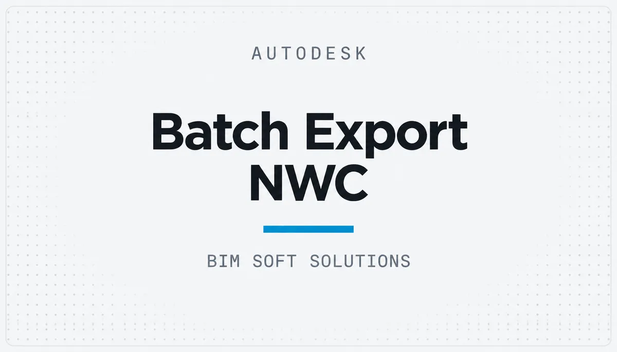 Batch Export NWC — cover image