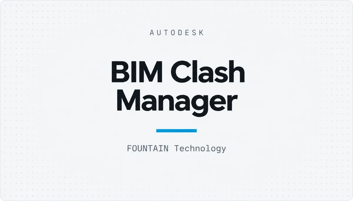 BIM Clash Manager — cover image