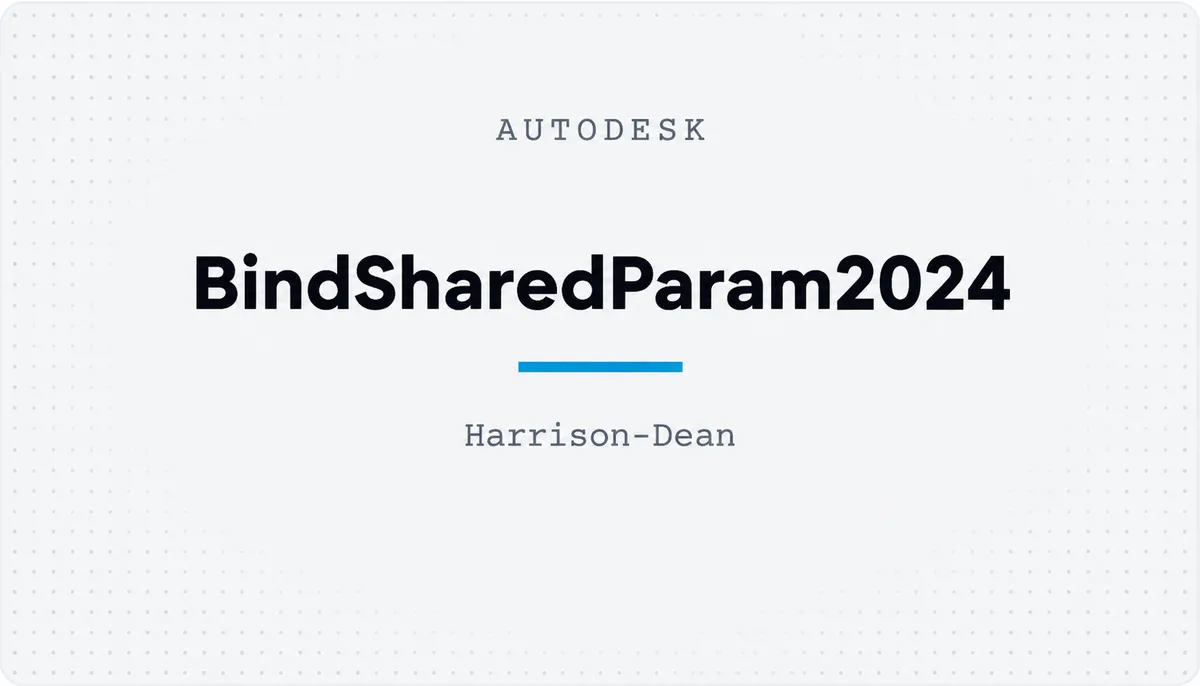 BindSharedParam2024 — cover image