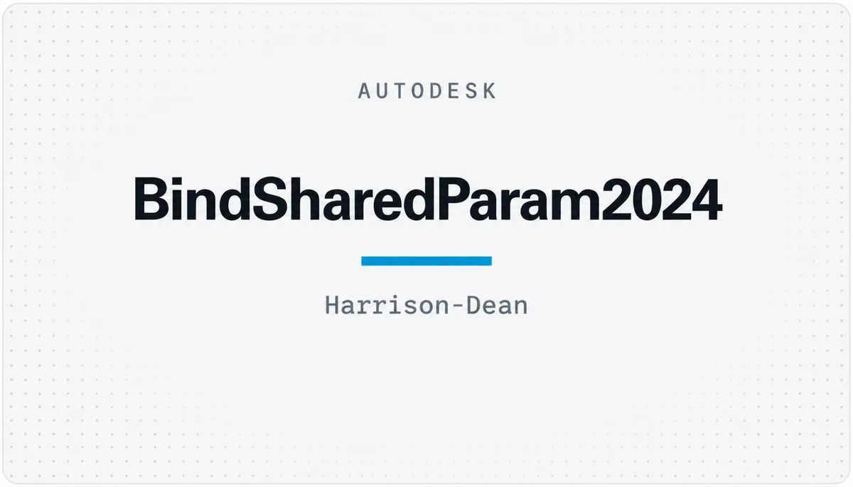 BindSharedParam2024 — cover image