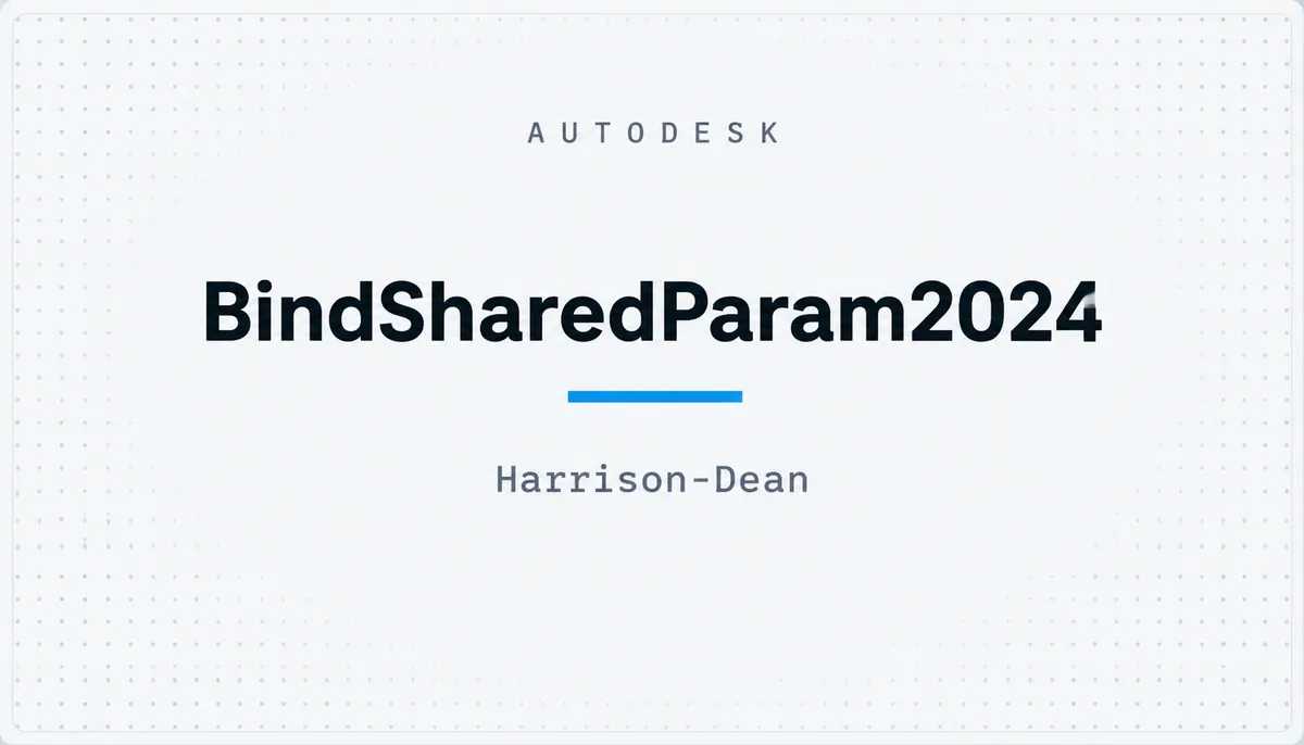 BindSharedParam2024 — cover image
