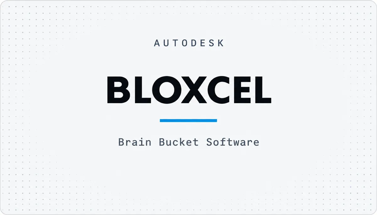 BLOXCEL — cover image
