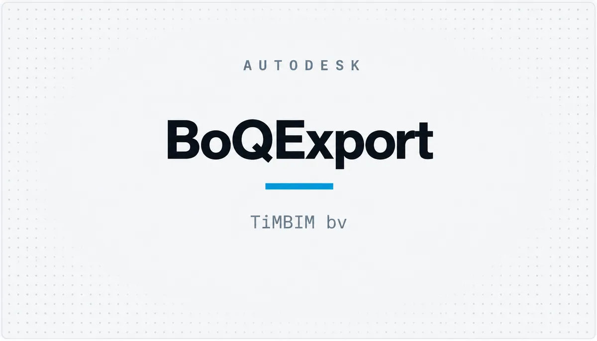 BoQExport — cover image
