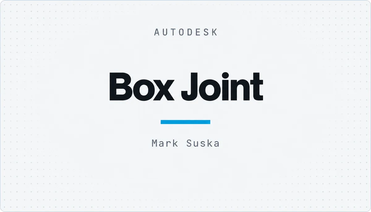 Box Joint — cover image