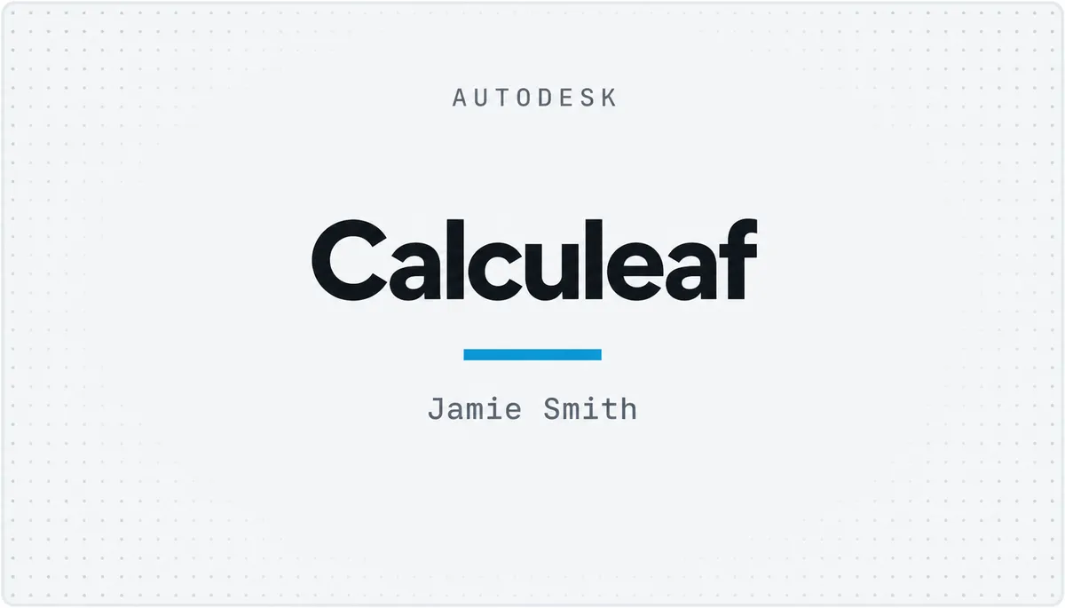 Calculeaf — cover image