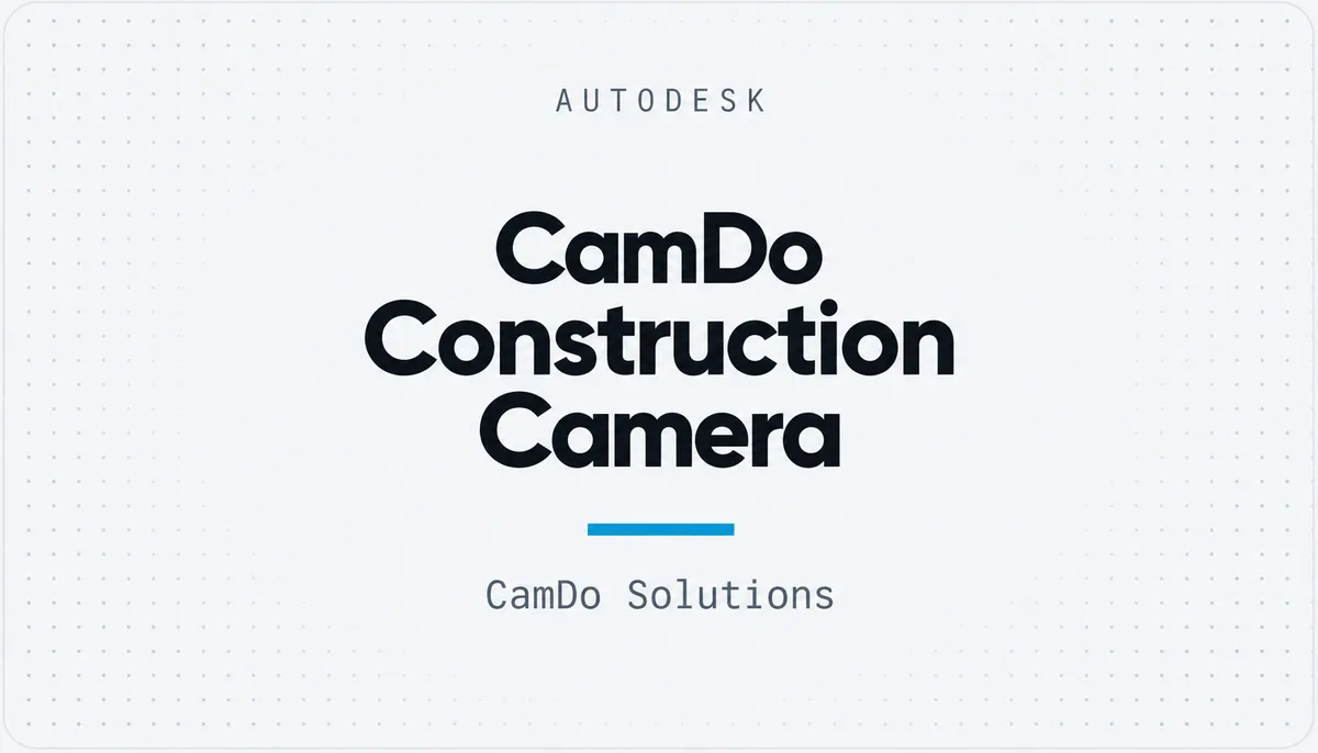 CamDo Construction Camera — cover image
