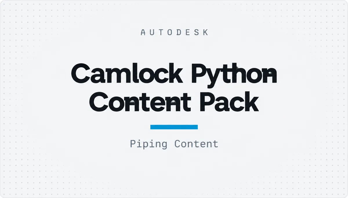 Camlock Python Content Pack — cover image