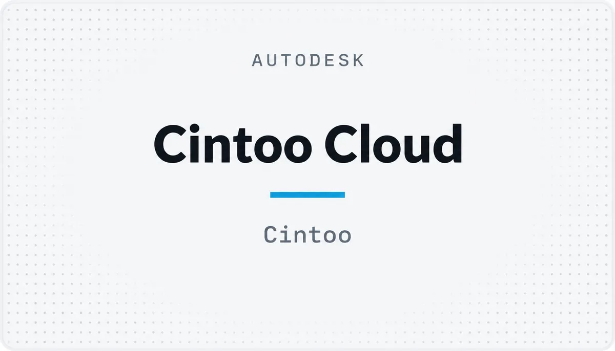 Cintoo Cloud — cover image