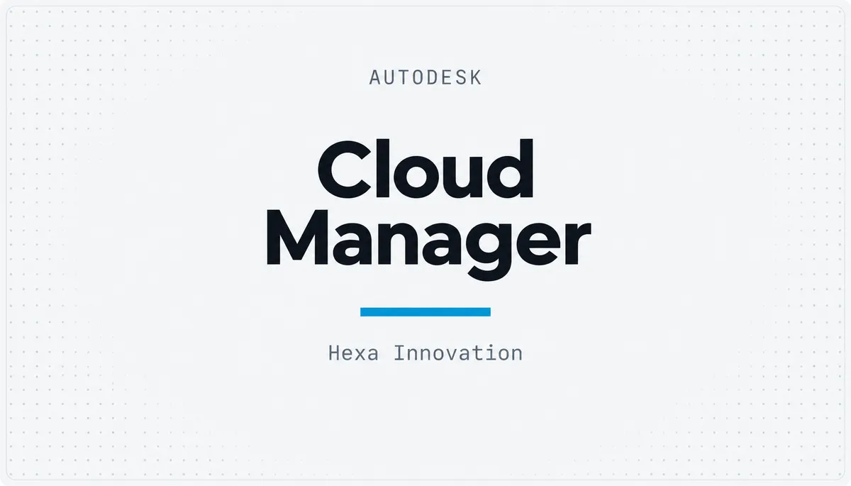Cloud Manager — cover image