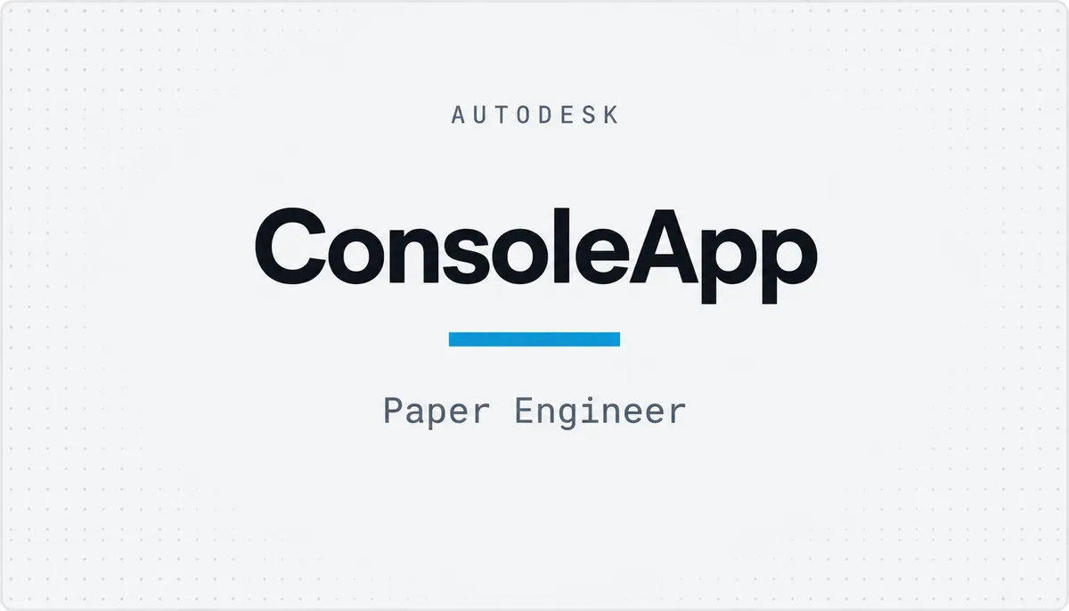 ConsoleApp — cover image