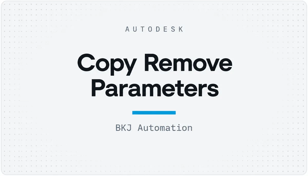 Copy Remove Parameters — cover image