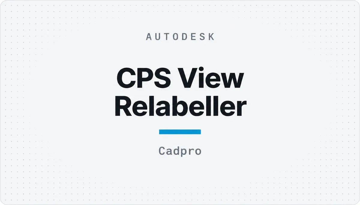 CPS View Relabeller — cover image