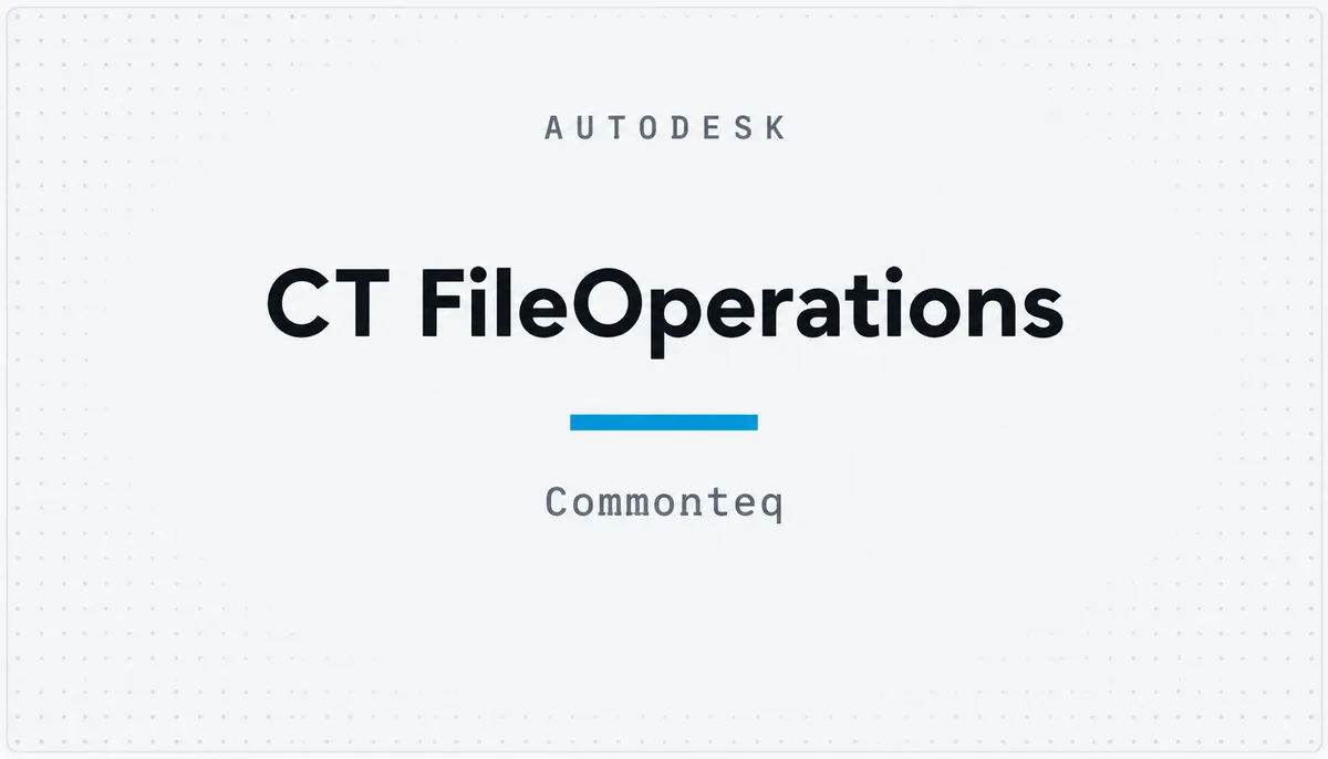 CT FileOperations — cover image