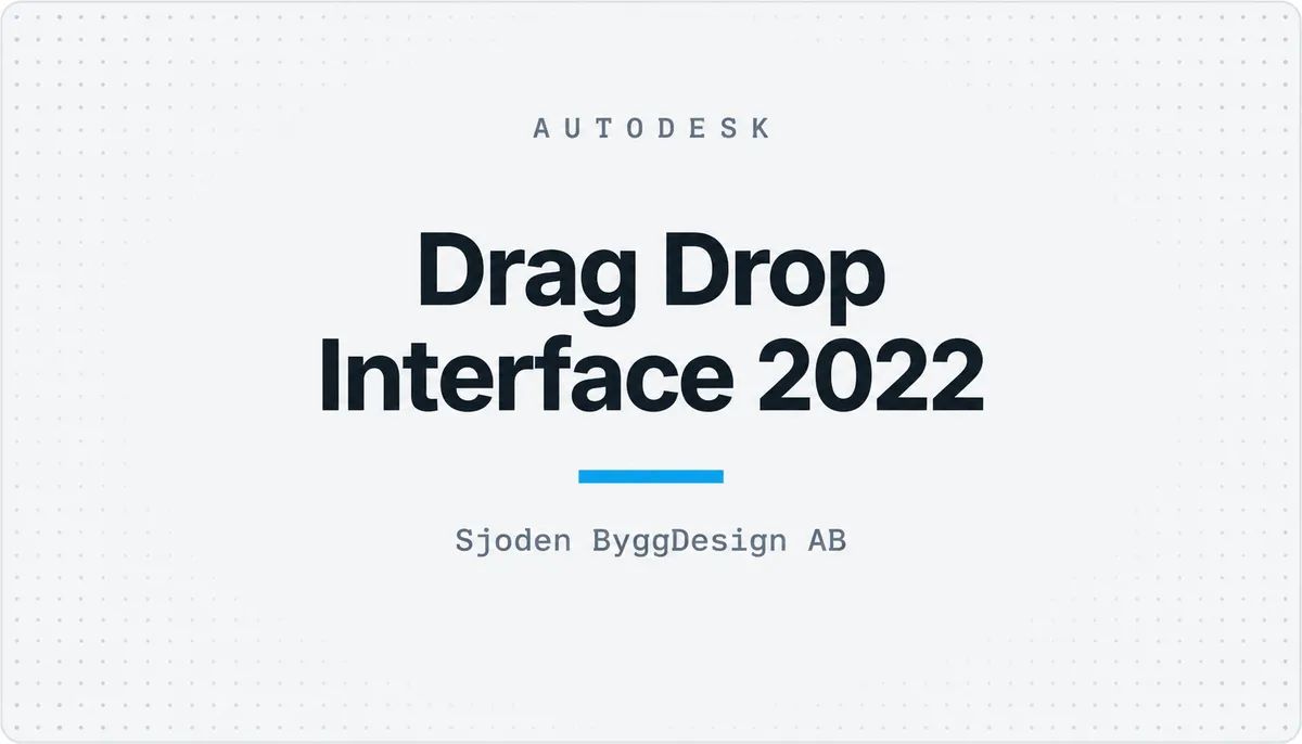 Drag Drop Interface 2022 — cover image