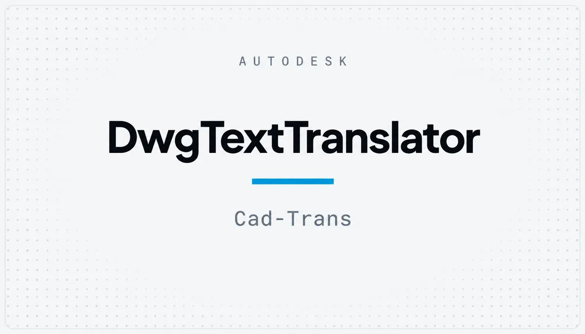 DwgTextTranslator — cover image